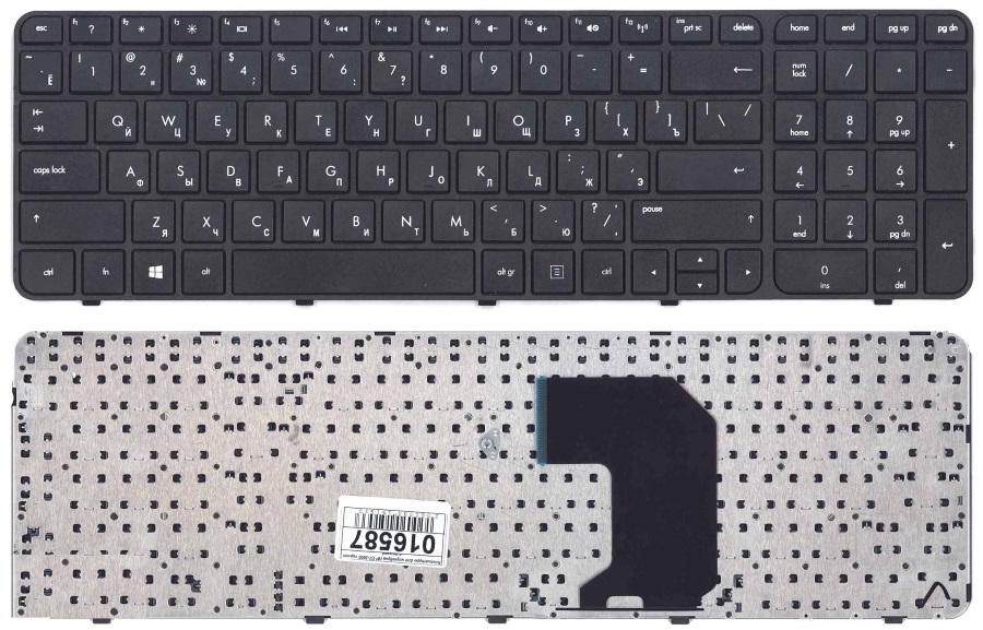 Клавиатура для HP Pavilion G7-2000 с рамкой